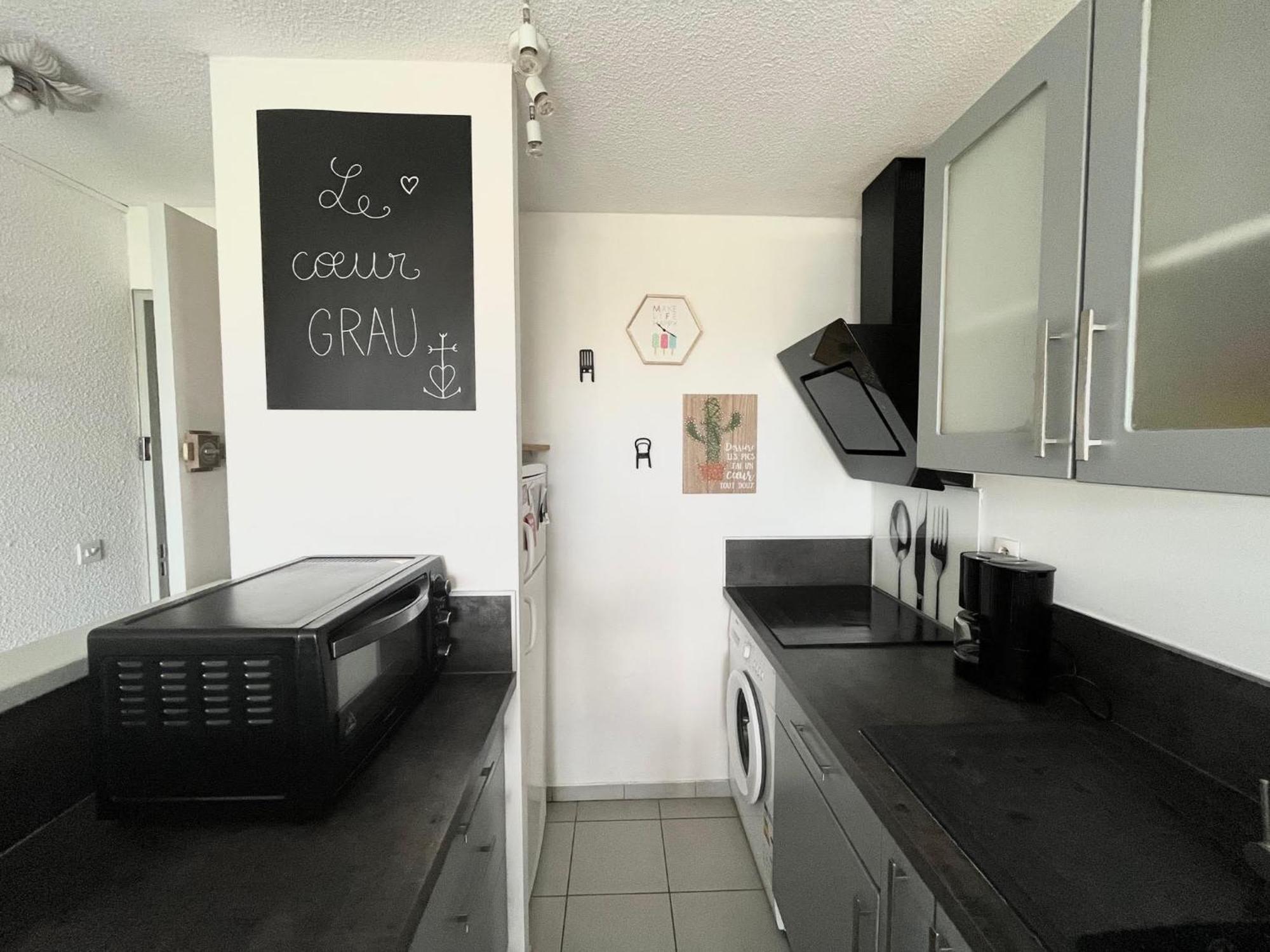Appartement Devant La Mer + Parking Le Grau-du-Roi Exterior foto